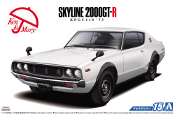 Aoshima 05212 Nissan Skyline 2000Gt-R 1973 1:24 Plastic Model Kit