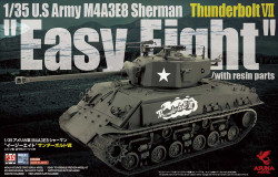 Asuka 35040 Us Medium Thunderbolt Sherman Easy Eight 1:35 Plastic Model Kit