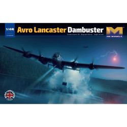 Hong Kong Avro Lancaster B Mk.III Dambuster ED932/AJ-G 1:48 Model Kit HK01F006