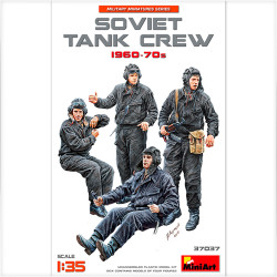 Miniart 37037 Soviet Tank Crew 1960s-70s 1:35 Model Kit