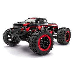 BlackZon Slyder 4WD 1:16 RTR RC Monster Truck - Red/Black