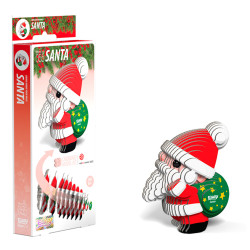 EUGY Santa No.55 3D Model Christmas Craft Kit