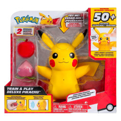 Pokemon Train & Play Deluxe Pikachu Toy PKW3330