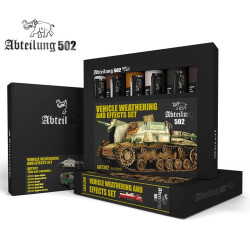 Abteilung 502 Vehicle Weathering and Effects Oil Paint Set ABT302