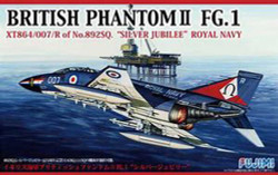Fujimi F722726 British Phantom Ii Fg.1 Silver Jubilee 1:72 Plastic Model Kit