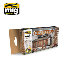 Ammo by Mig Urban Diorama Colours Set For Model Kits Mig 7177