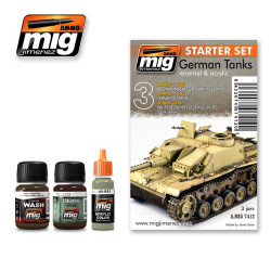 Ammo by Mig German Tanks Weathering Set For Model Kits Mig 7412