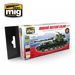 Ammo by Mig Modern Russian Camo Colours For Model Kits Mig 7109