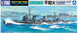Aoshima 05790 I.J.N. Destroyer Shiranui 1:700 Plastic Model Kit