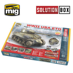 Ammo by Mig WWII American Eto Solution Box For Model Kits Mig 7700