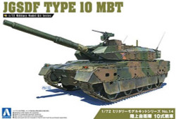 Aoshima 05431 JGSDF Type10 Mbt 1:72 Plastic Model Kit