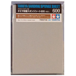 TAMIYA 87148 Sanding Sponge Sheet 600 - Tools / Accessories