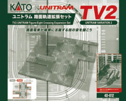 Kato Unitram (TV2) Figure 8 Crossing Expansion Set K40-812 N Gauge