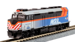 Kato EMD F40PH Chicago Metra 183 Village of Itasca (DCC-Fitted) K176-9108-DCC N