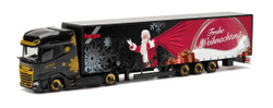 Herpa DAF XG+ 15 Lowliner Semitrailer Herpa Christmas Truck 2023 HA316392 HO