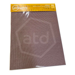 ATD Models Brown Brick Texture Pack (8 x A4 Sheets) ATD037 OO Gauge