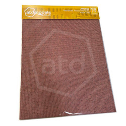 ATD Models Red Brick Texture Pack (8 x A4 Sheets) ATD035 OO Gauge