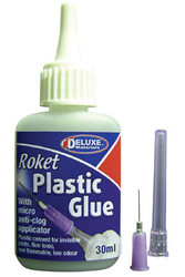 Deluxe Materials Roket Plastic Glue - 30ml