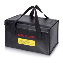 LiPo Guard Safe RC Car LiPo Battery Storage Protection Bag 26cm x 15cm
