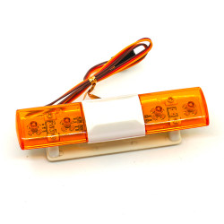 Orange Light Emergency Beacon 1:10 RC Car Crawler Accessory