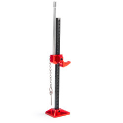 Red Fully Adjustable Lift Jack 1:10 Scale RC Crawler Accessory