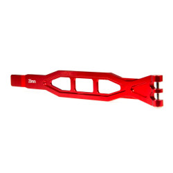 Metal Battery Holder Fixing Bar 1:10 RC Crawler Accessory - Red for TRX4