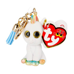 Ty Pixy Unicorn - Mini Boo - Key Clip 25055