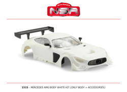 NSR Mercedes AMG White Body Only Kit 1:32 1515