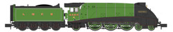 Dapol A4 4485 'Kestrel' LNER Green (DCC-Fitted) 2S-008-019D N Gauge
