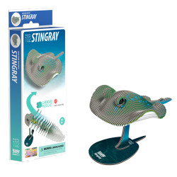 EUGY 3D Stingray No.102 Model Craft Kit