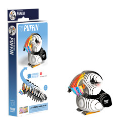 EUGY 3D Puffin No.101 Model Craft Kit