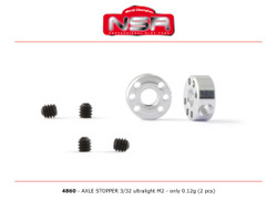 NSR Axle Stopper 3/32 Ultralight M2 12g (2) 1:32 4860