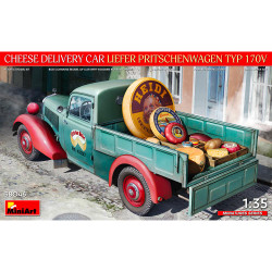 Miniart 38046 Liefer Pritschenwagen Type 170V Cheese Delivery Car 1:35 Model Kit
