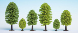 Noch Deciduous (10) Hobby Trees 3.5-5cm Multi Scale 32901