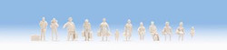 Noch Unpainted Figure (72) Starter Set N Gauge 35985