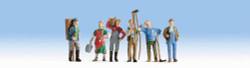 Noch Wine Growers (6) Figure Set N Gauge 36614