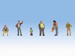 Noch Toliet Break (6) Figure Set N Gauge 36561