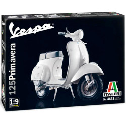 ITALERI  4633  Vespa 125 Primavera 1:9 Plastic Model Kit
