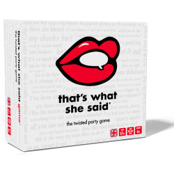 That's What She Said - Party Card Game - UK Edition Age 17+