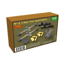 Proses PPP-13 5 Pack Tool Assortments for Marklin H0 K Rails HO Gauge