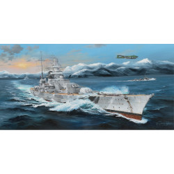 Trumpeter TM03715 German Battleship Scharnhorst 1:200 Model Kit