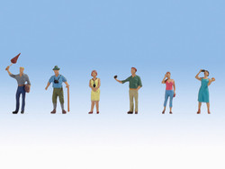 Noch Travel Group (6) Figure Set HO Gauge 15472