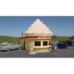 Bachmann USA Ice Cream Stand - Chocolate HO Gauge 35211
