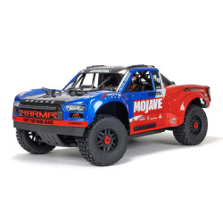 Arrma Mojave 4x4 4S BLX Desert Truck 1:8 RTR RC Car - Blue/Red ARA4404T2