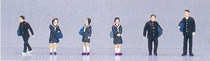 Kato Japanese Students (6) Figure Set N Gauge 24-210
