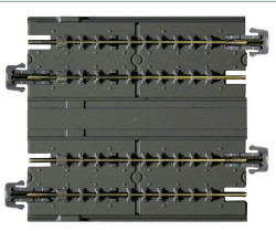 Kato Unitrack (WS62S) Slab Dual Straight Track 62mm 2pcs N Gauge 20-044