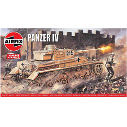 AIRFIX A02308V Panzer IV F1/F2 - Vintage Classics 1:76 Tank Model Kit
