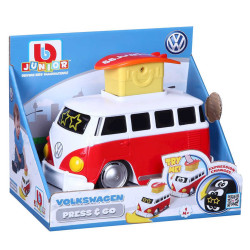 Bburago BB Junior VW Volkswagen Campervan Press & Go Toy B16-85110
