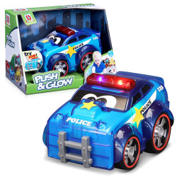Bburago BB Junior Push & Glow Police Car B16-89004