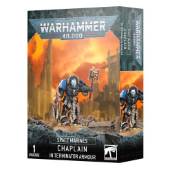 Games Workshop Warhammer 40k Space Marines: Chaplain In Terminator Armour 48-91